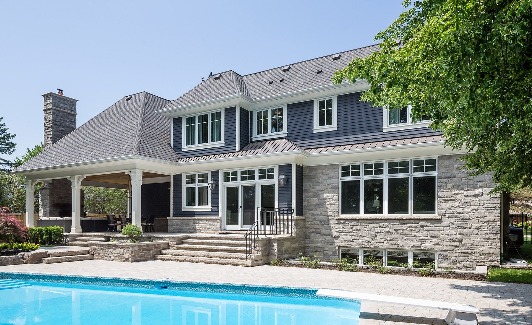 Oakville Custom Build Project of a Traditional Home